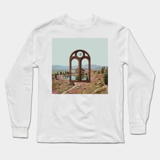 Lost Message - Surreal/Collage Art Long Sleeve T-Shirt